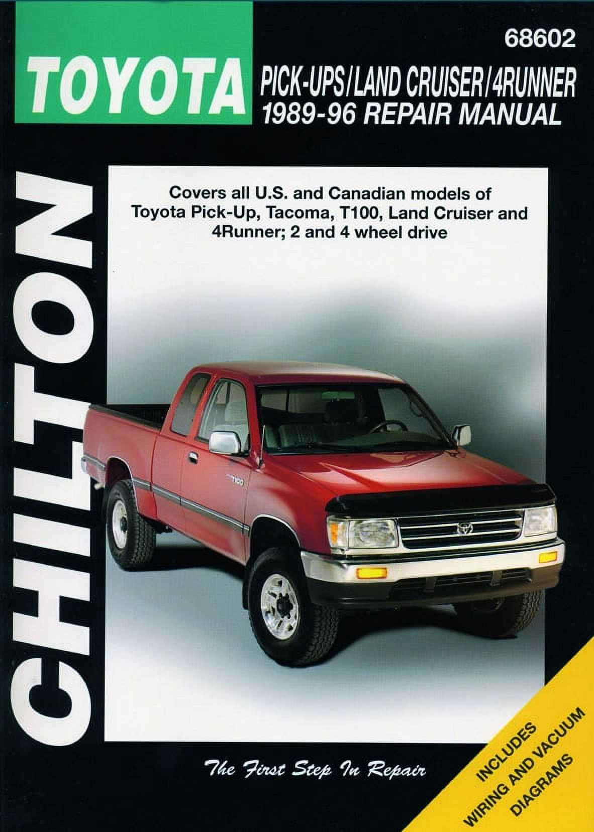 2001 4runner repair manual