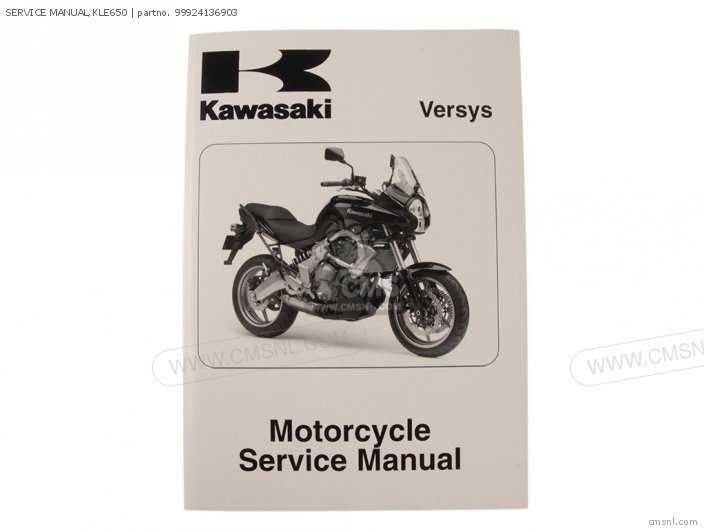 kawasaki versys 650 repair manual