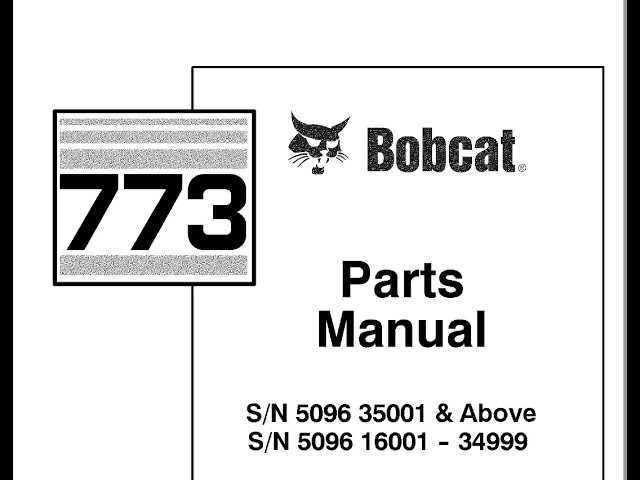 bobcat 773 repair manual