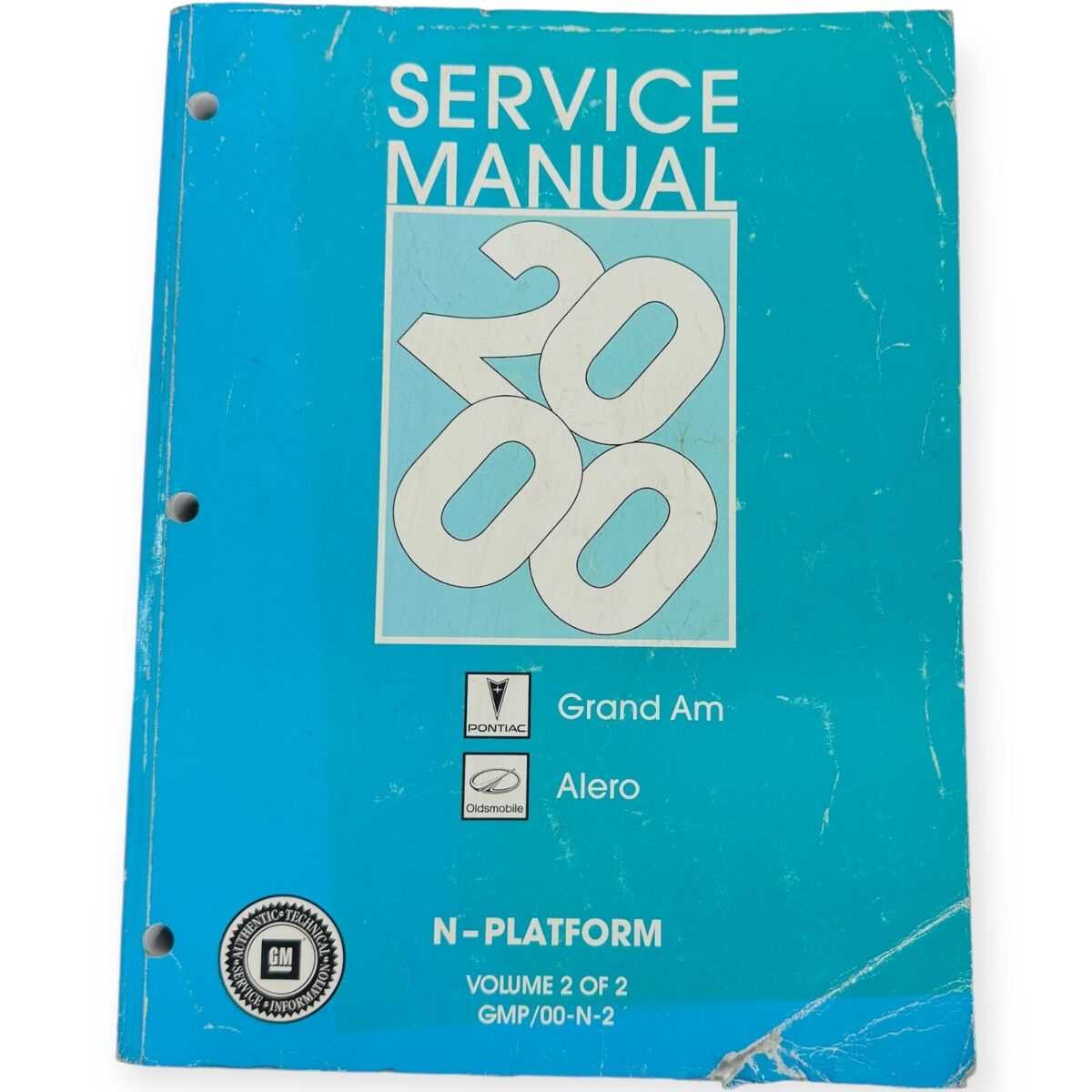 2004 grand am repair manual