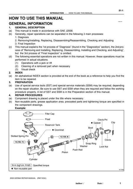 toyota highlander repair manual