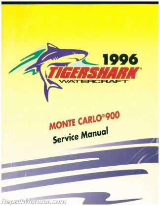 tigershark jet ski repair manual