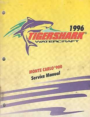 tigershark jet ski repair manual