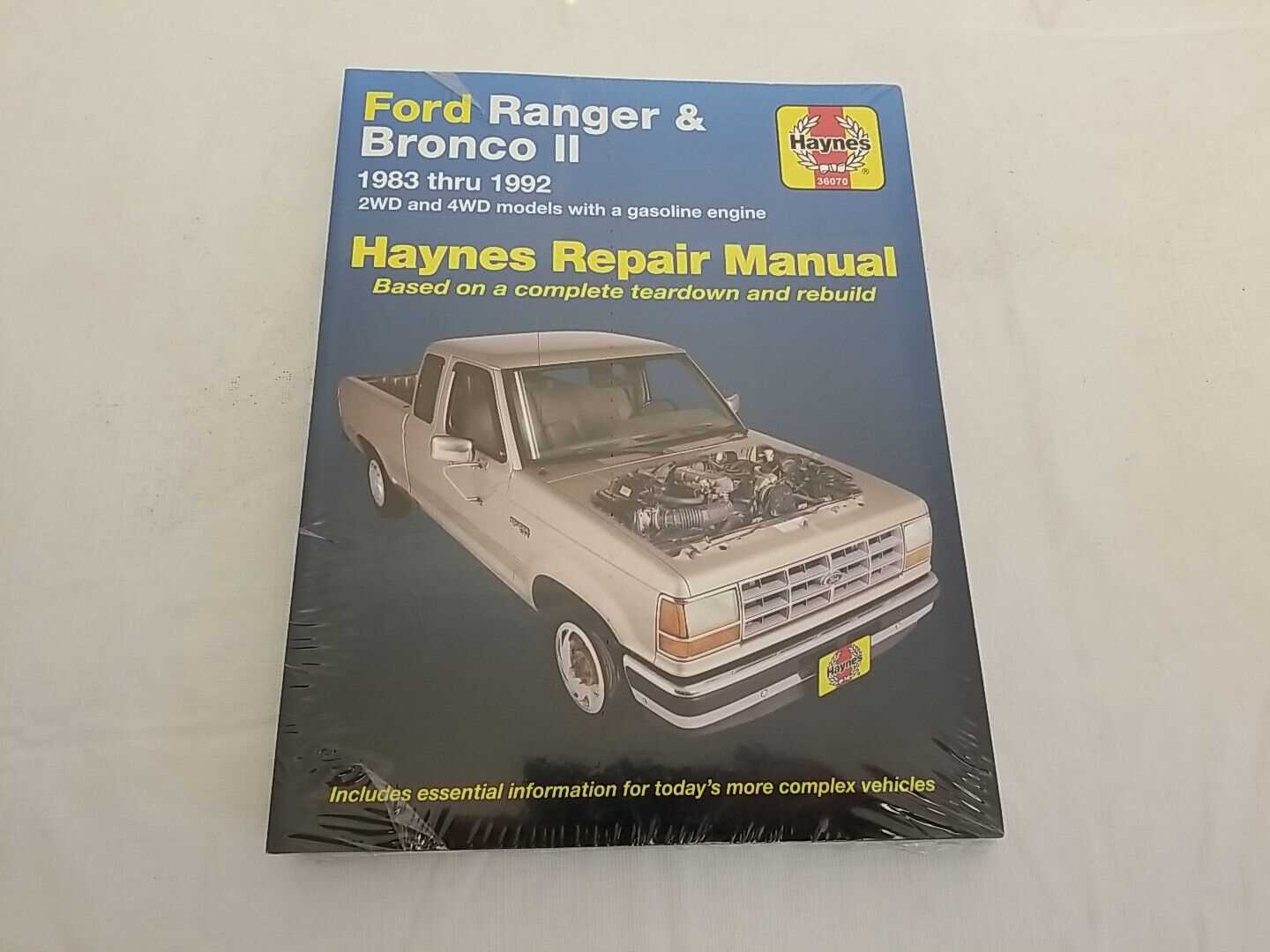 92 ford ranger repair manual