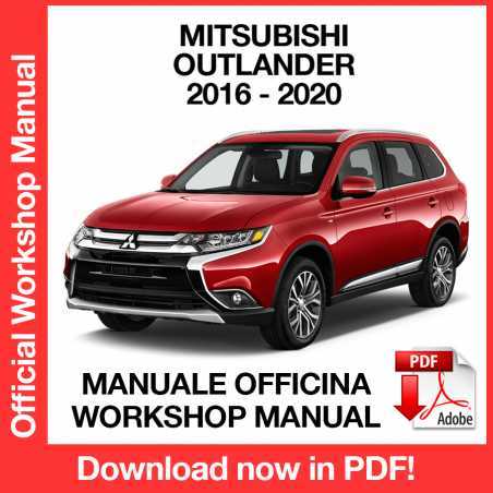 2016 mitsubishi outlander repair manual