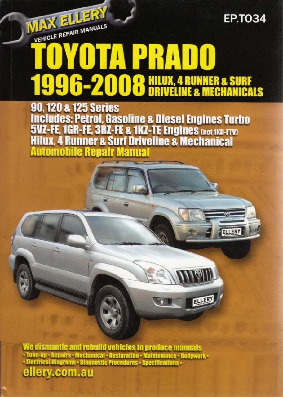 toyota 1kz te engine repair manual