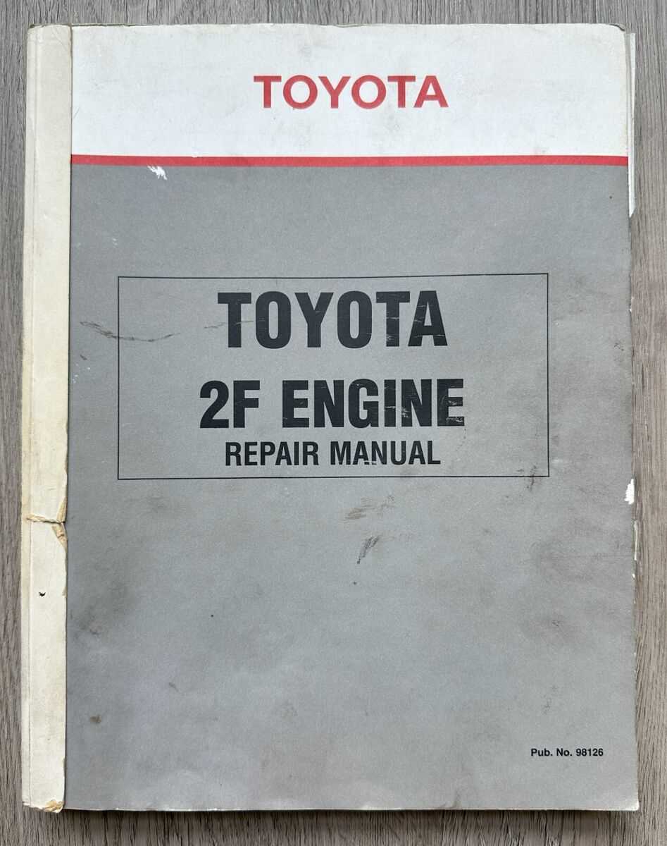 toyota 2l engine repair manual