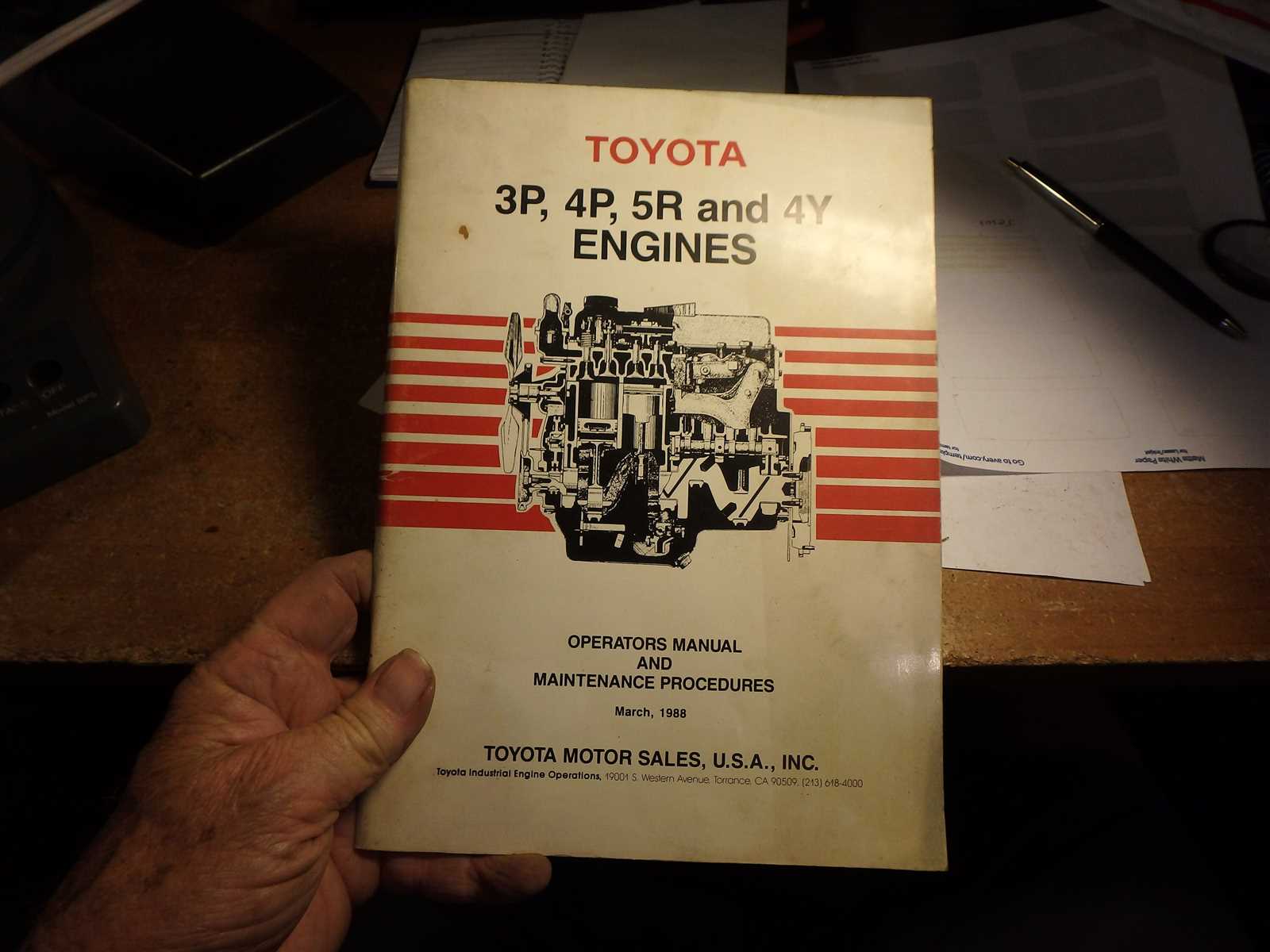 toyota 4y engine repair manual