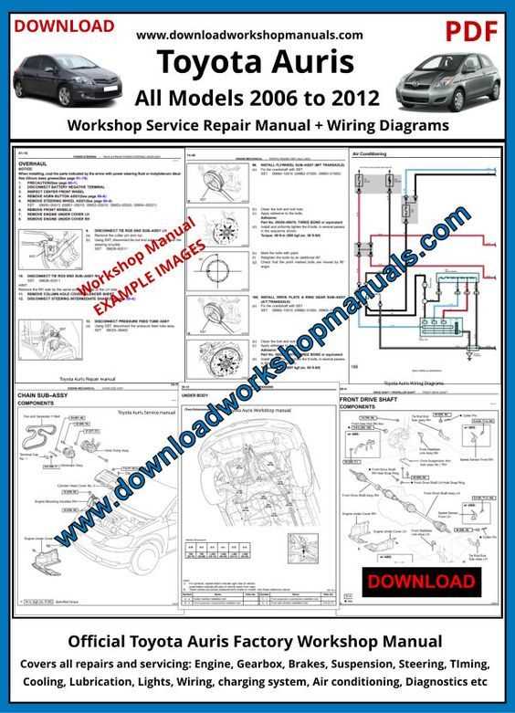 toyota aqua repair manual