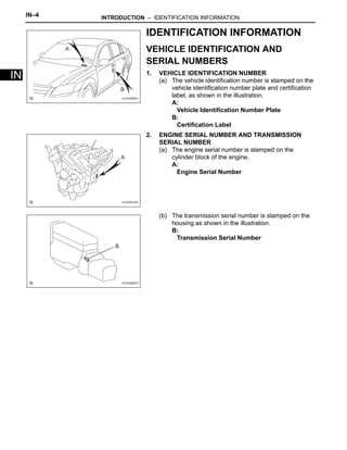 toyota avalon repair manual