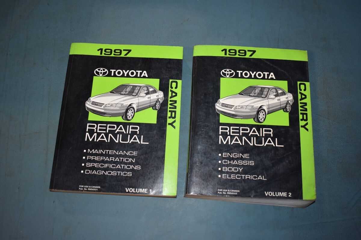 toyota camry 1997 repair manual