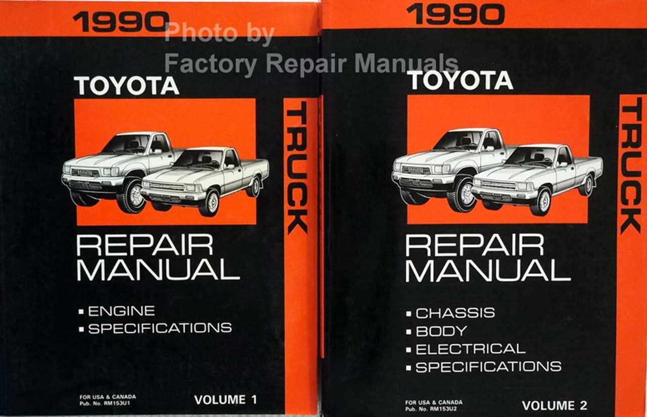 toyota pickup repair manual