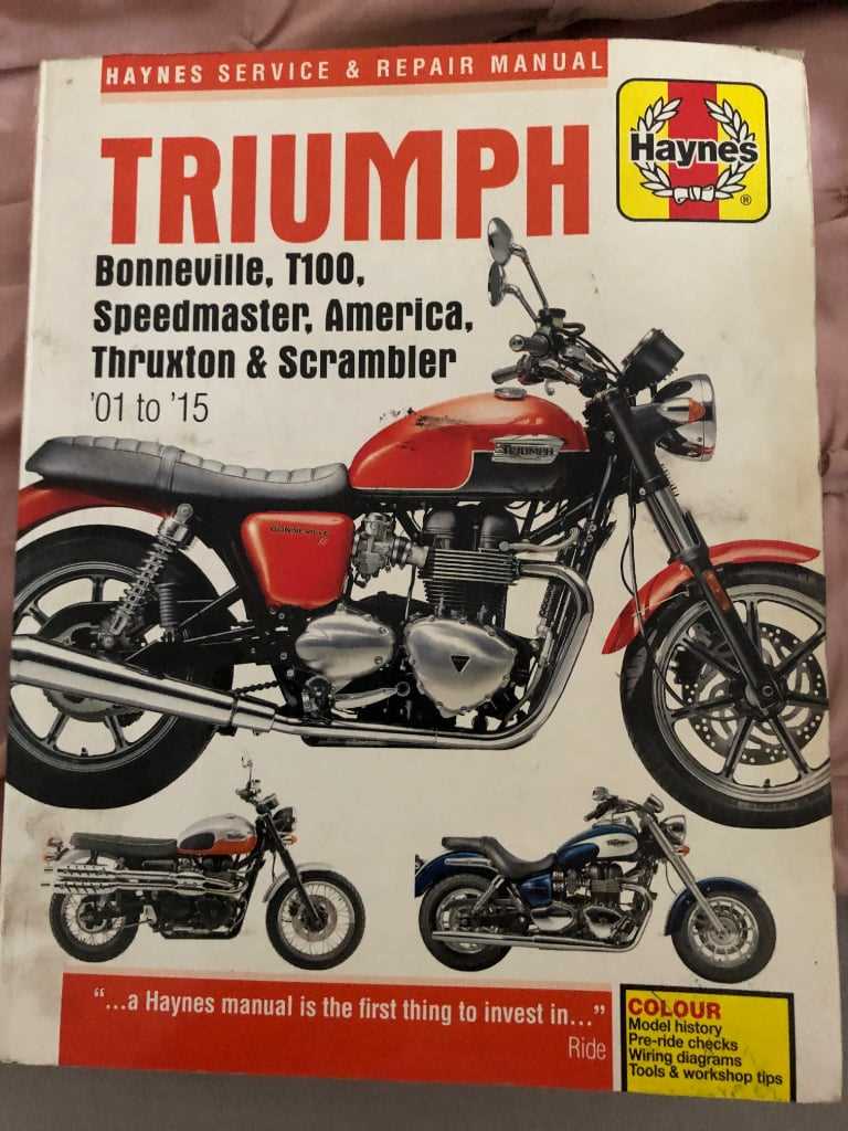 triumph america repair manual