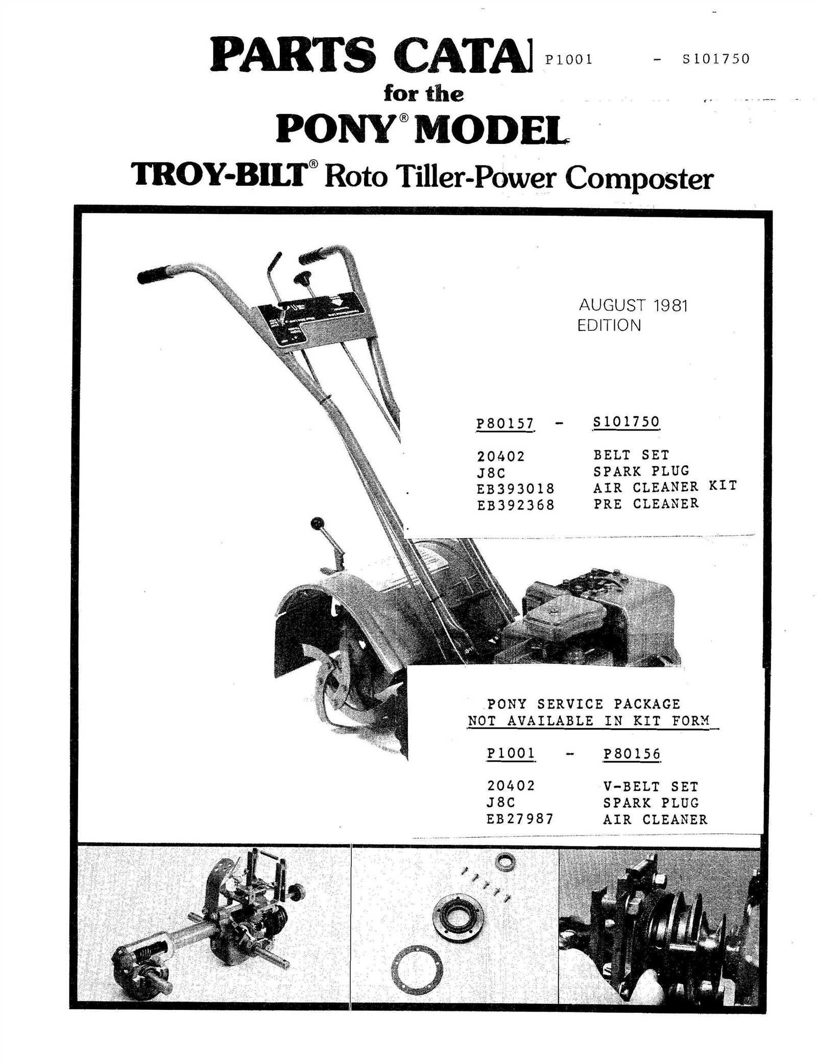 troy bilt tiller repair manual