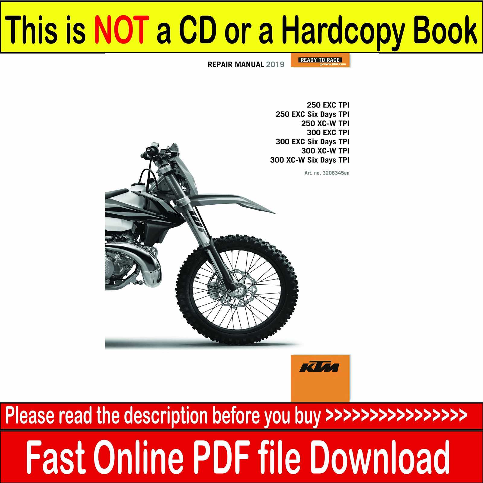 ktm exc 250 repair manual