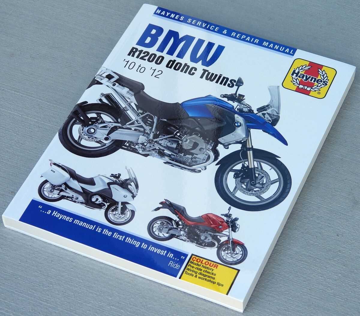 bmw r1200gs repair manual