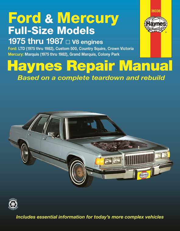 1987 ford f250 repair manual