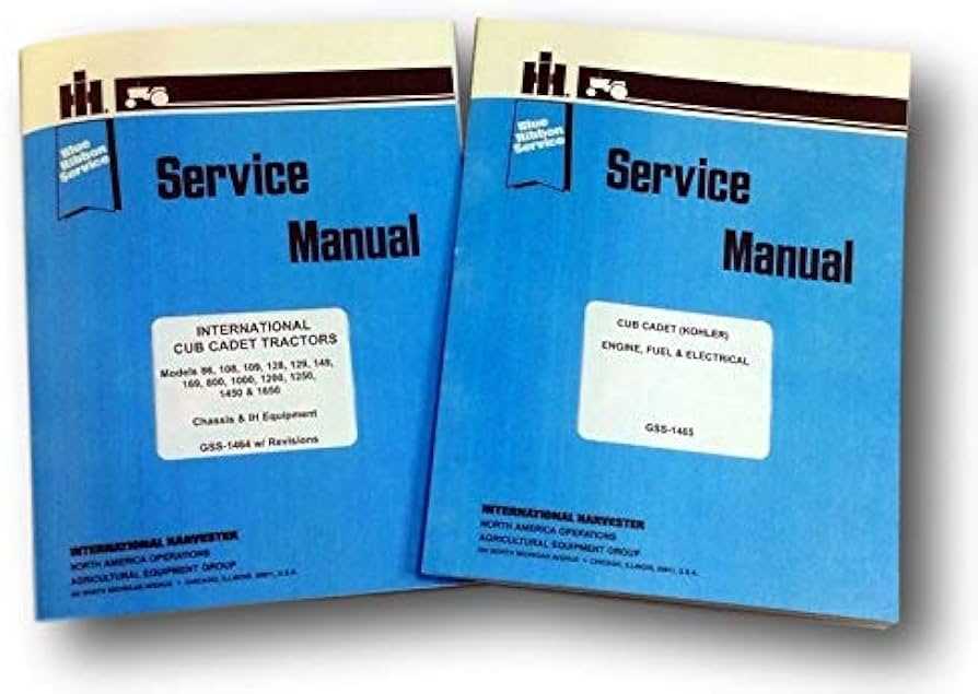 cub cadet mower repair manual