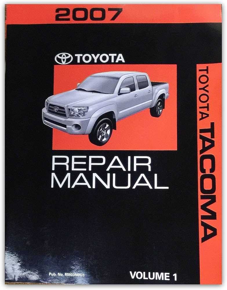 2012 tacoma repair manual