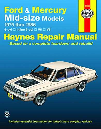 99 mercury cougar repair manual