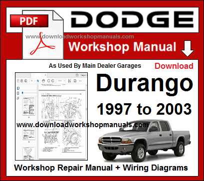 1998 dodge durango repair manual