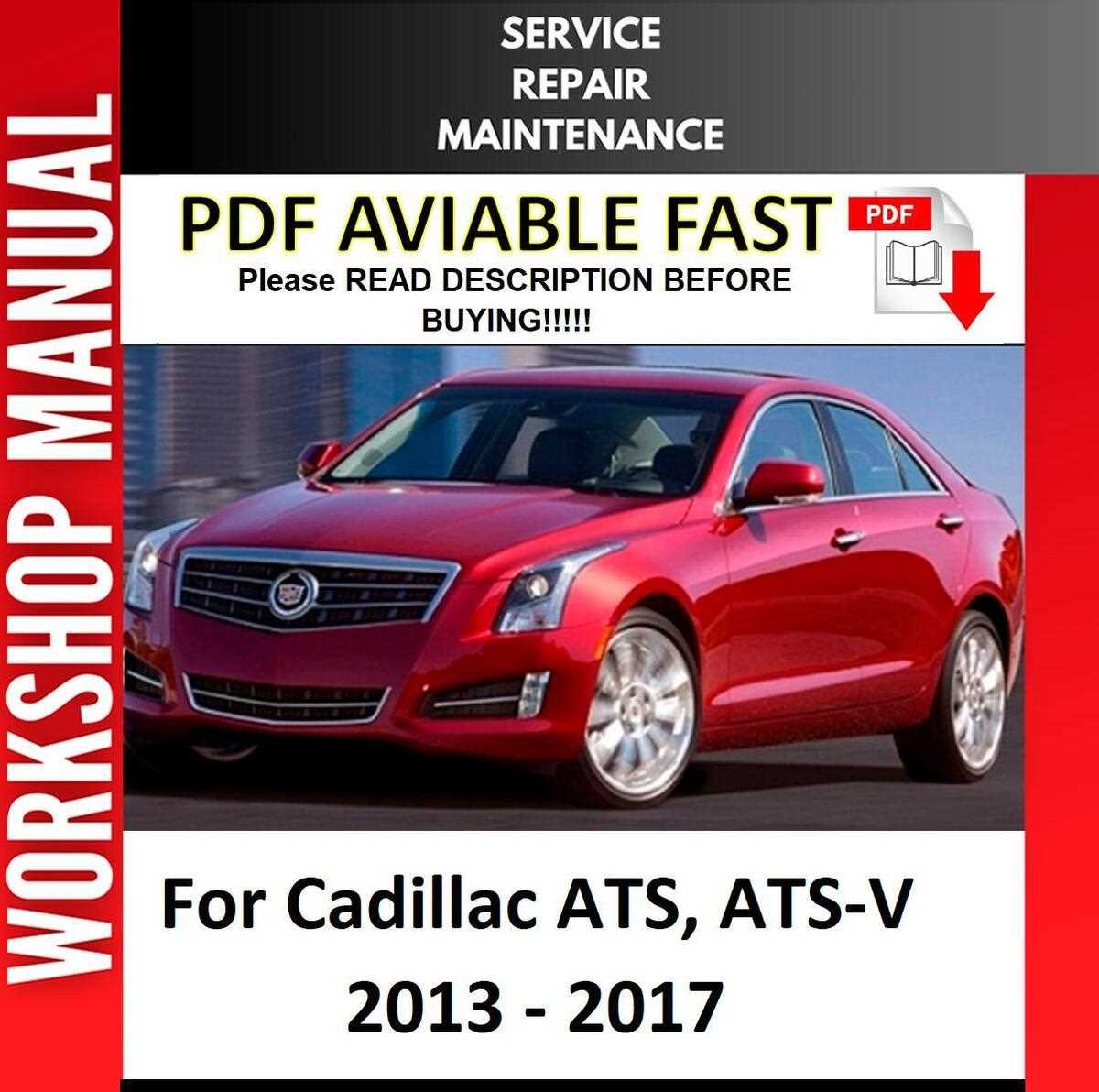 cadillac ats repair manual