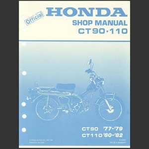 1984 honda ct110 repair manual