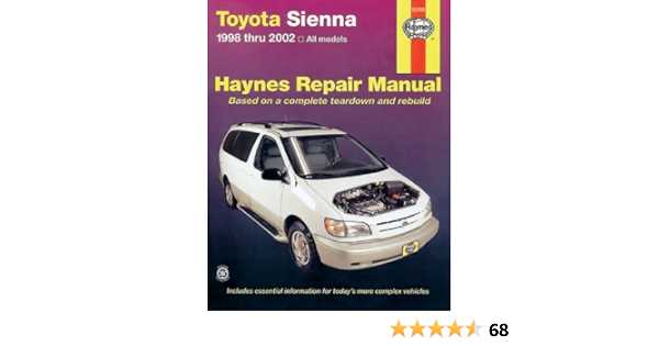 1999 toyota sienna repair manual