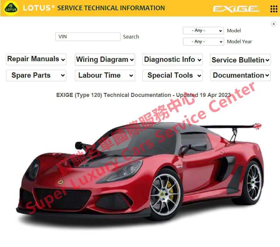 lotus elise repair manual