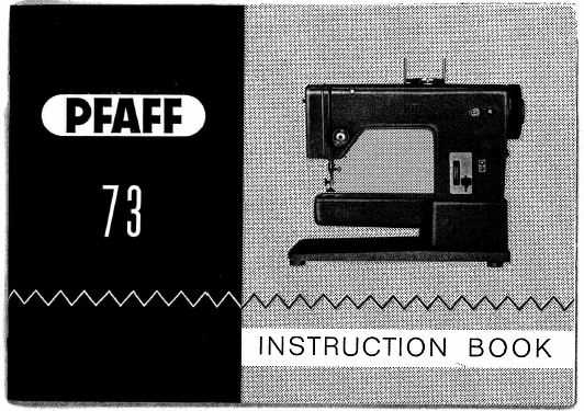 pfaff 130 repair manual