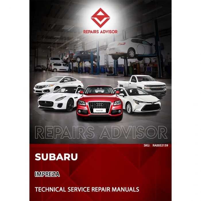 subaru repair manual impreza