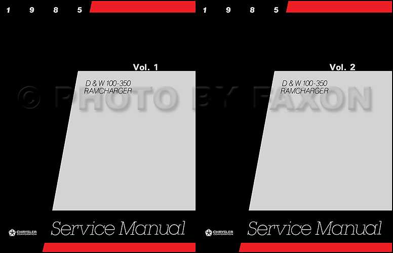 dodge d250 repair manual