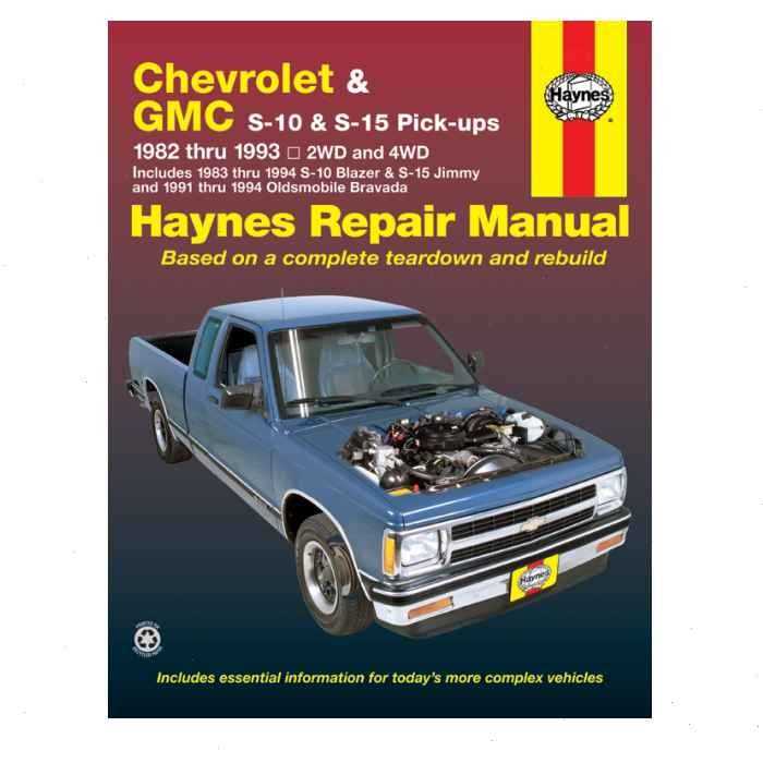 1994 oldsmobile bravada repair manual