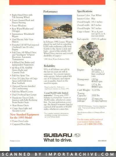 1993 subaru legacy repair manual