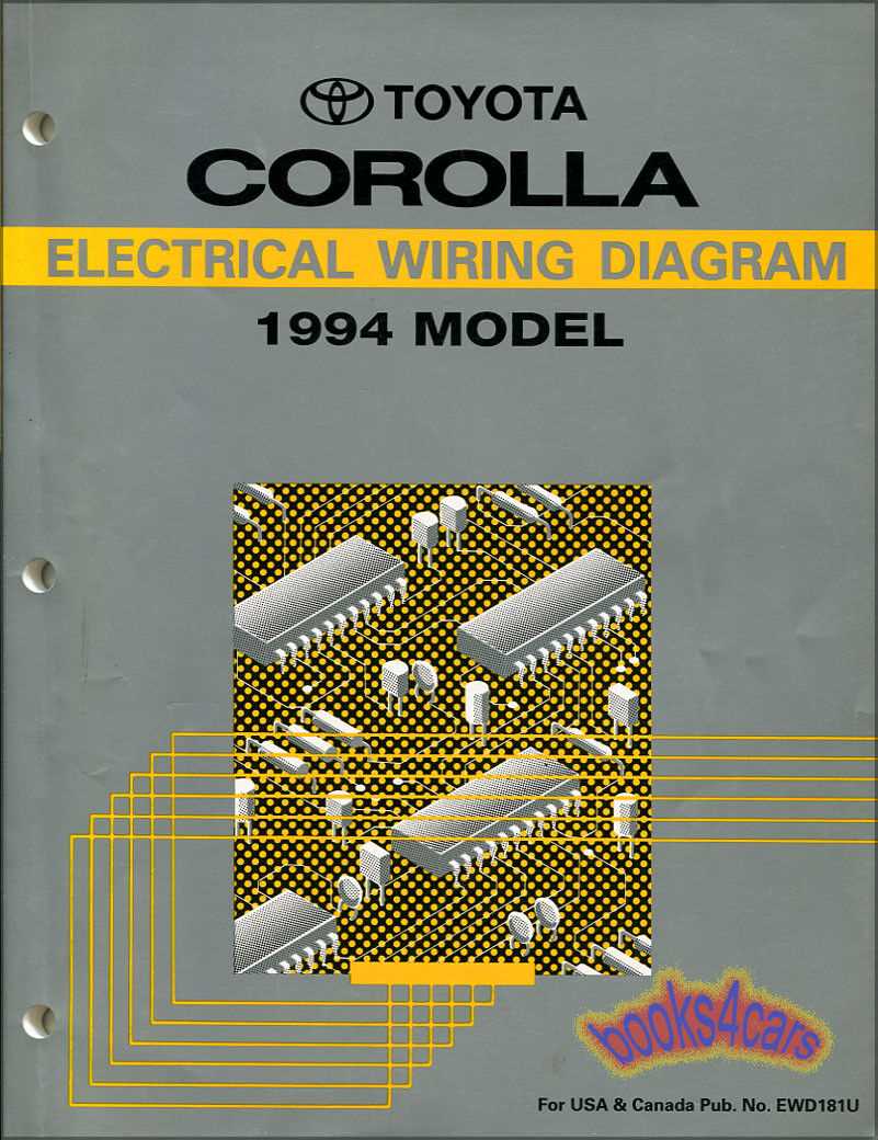 1994 toyota corolla repair manual