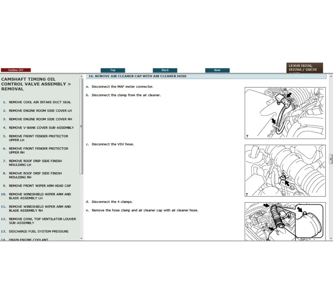 2008 lexus is250 repair manual