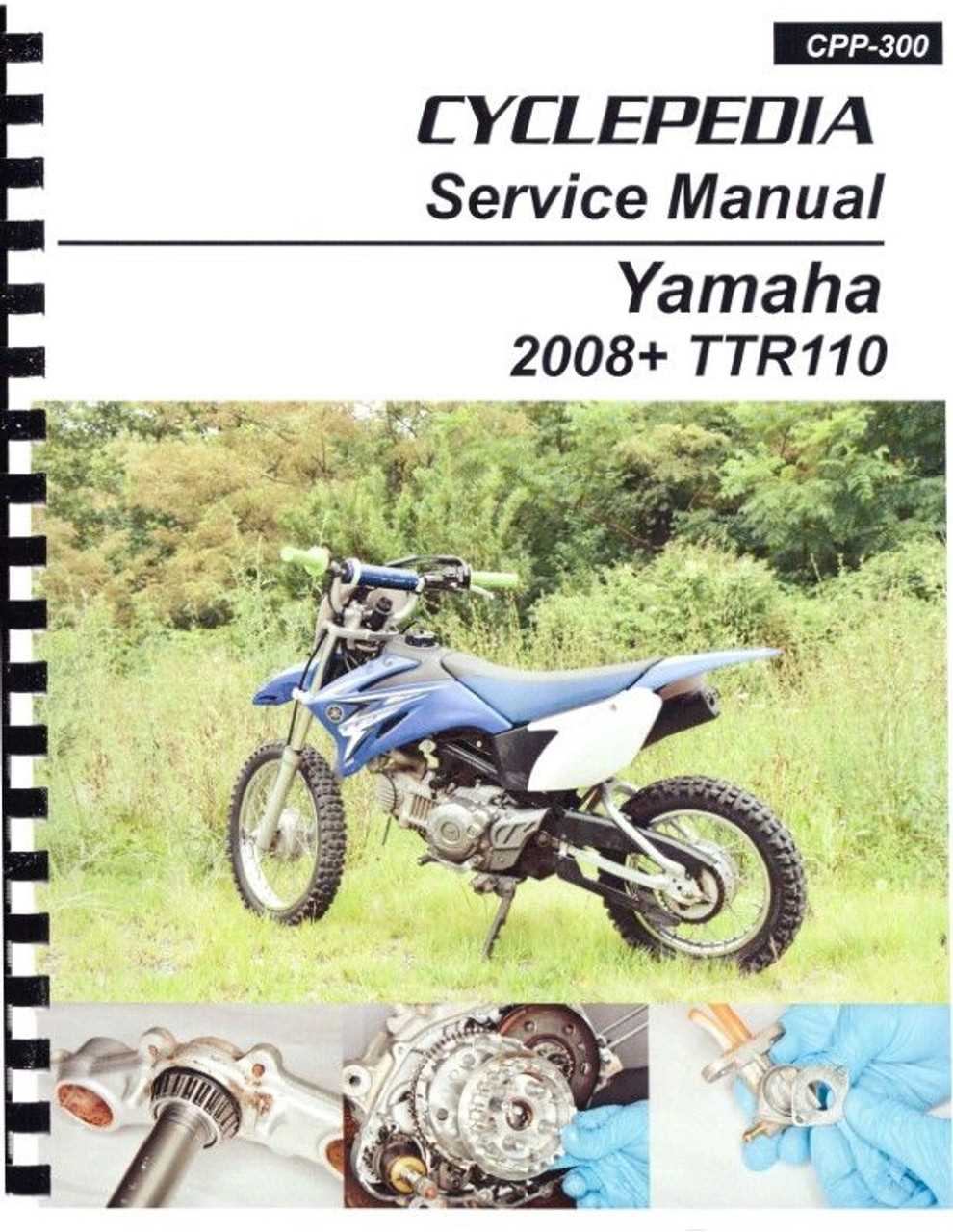 yamaha ttr 110 repair manual