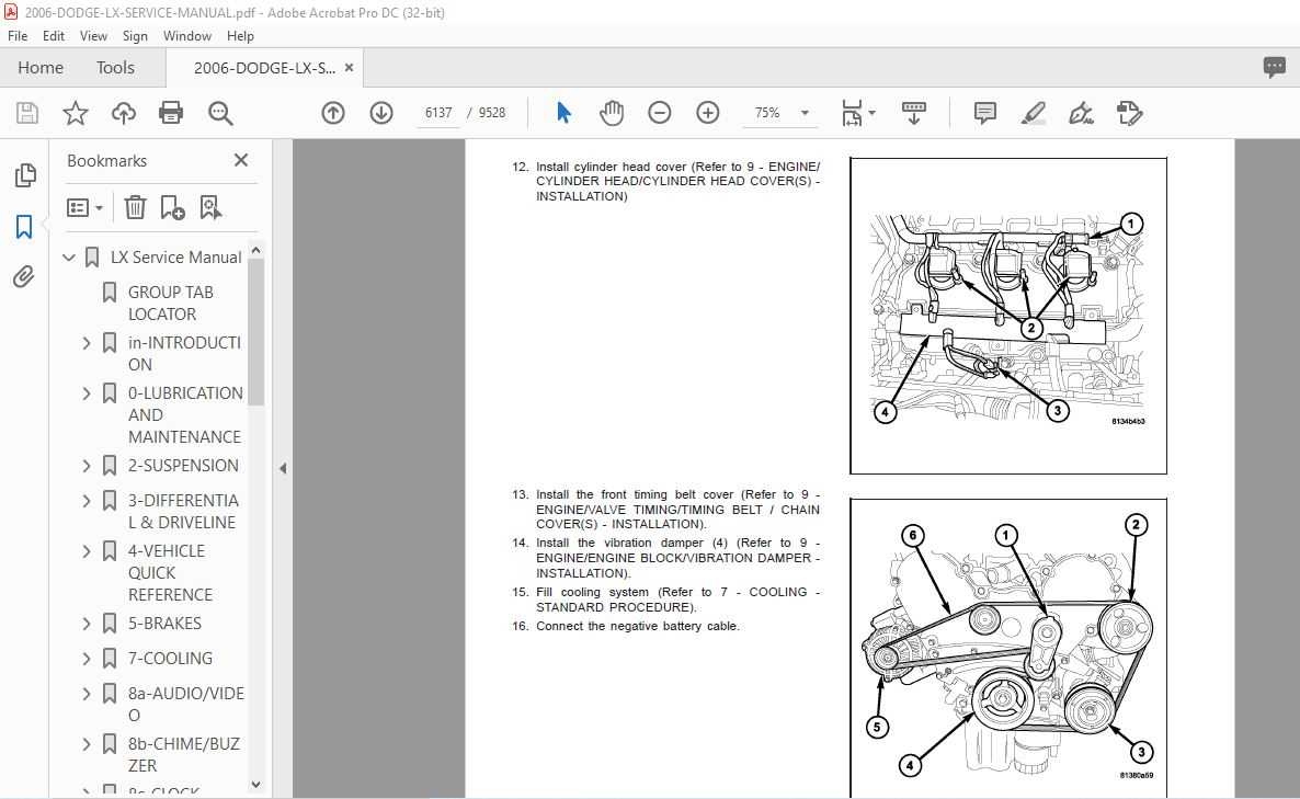 2007 dodge magnum repair manual