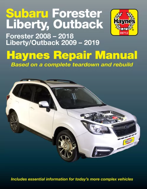 2017 subaru outback repair manual