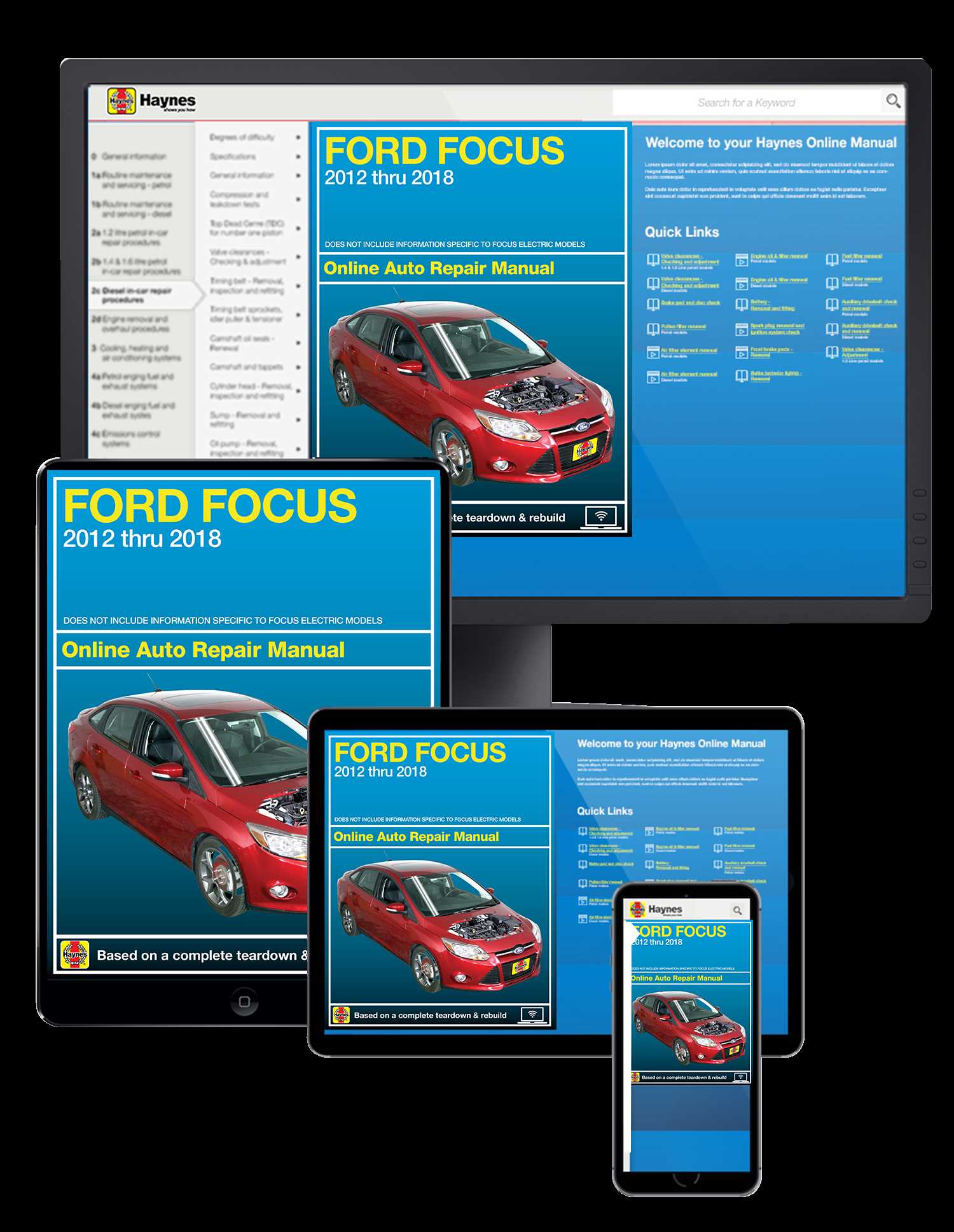 ford focus repair manual