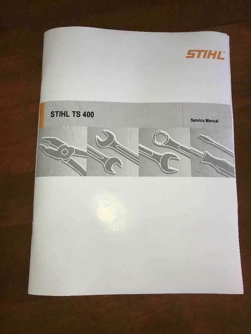 stihl ts400 concrete saw service repair manual