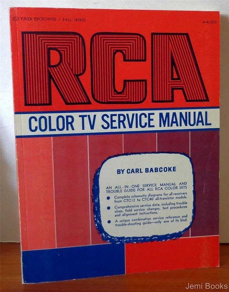 rca tv repair manual