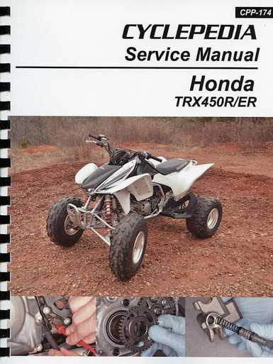 2006 honda rancher 400 repair manual