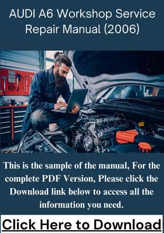 2006 audi a6 repair manual