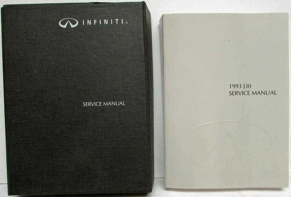 infiniti j30 repair manual