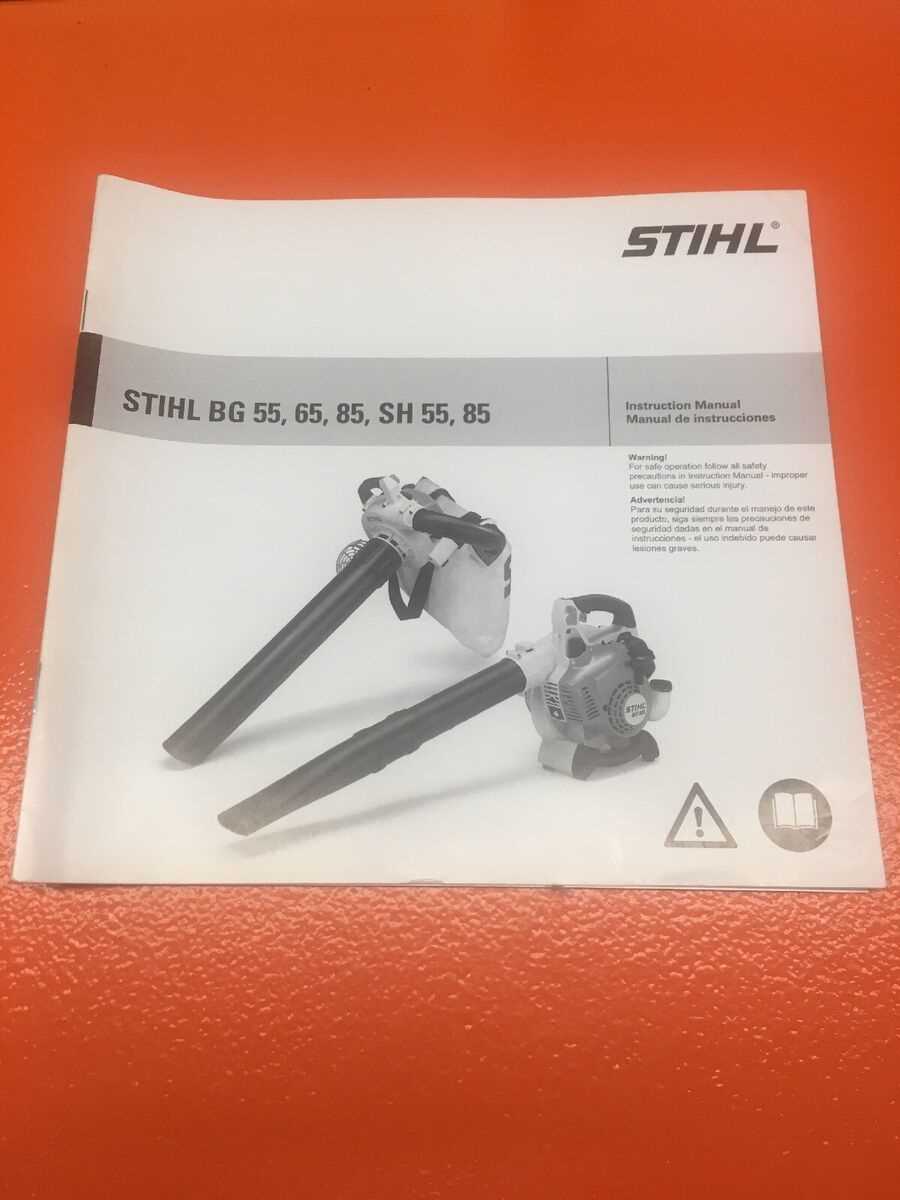 stihl bg 85 repair manual