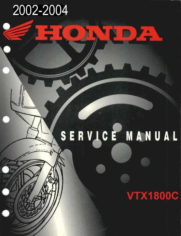 vtx 1800 repair manual