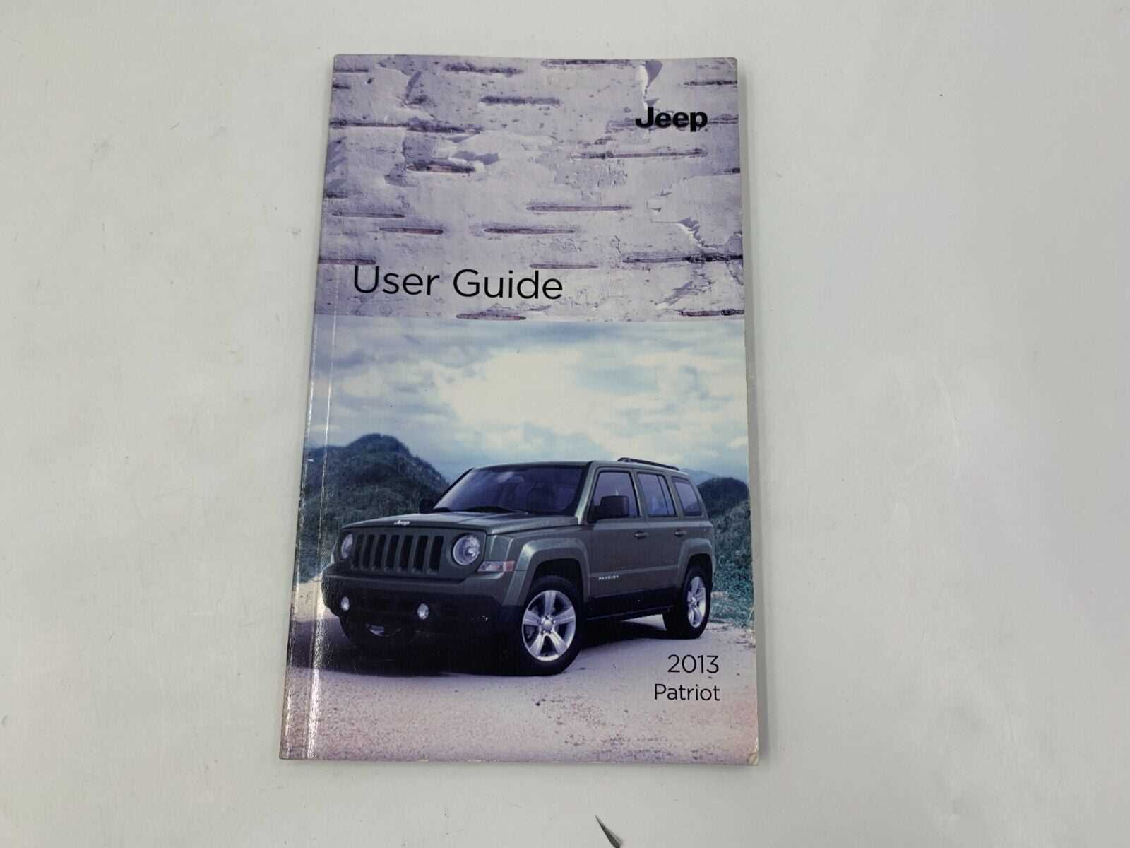 2013 jeep patriot repair manual