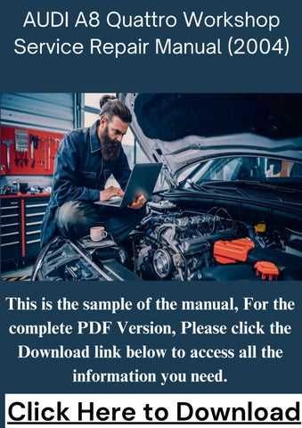 2004 audi a8 repair manual