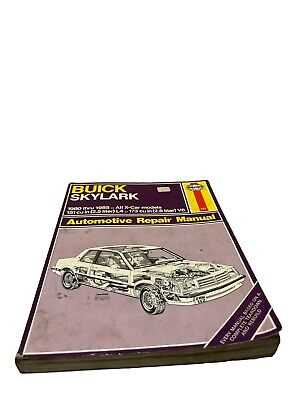 buick skylark repair manual